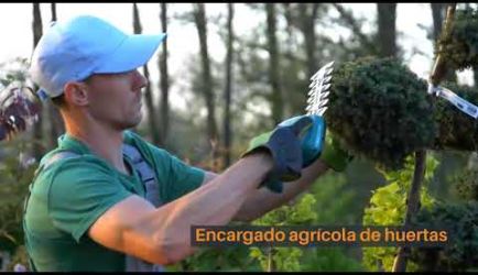 Vídeo de los puestos de trabajo y el salario que gana un graduado a Distancia del Curso Formativo de Paisajismo y Medio Rural