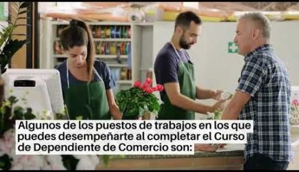 Cursar a Distancia para ser Dependiente de Comercio: salidas laborales y cuánto cobrarás